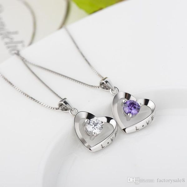 

factorydjiiheart diamonds austrian love crystal pendant statement necklace fashion class women girls lady s