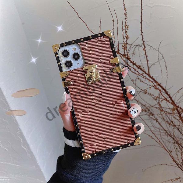 

fashion designer iphone 12 pro max 12 mini 11 xr xs max 7/8 plus pu leather phone shell for samsung s20 s10 plus note 8 9 10