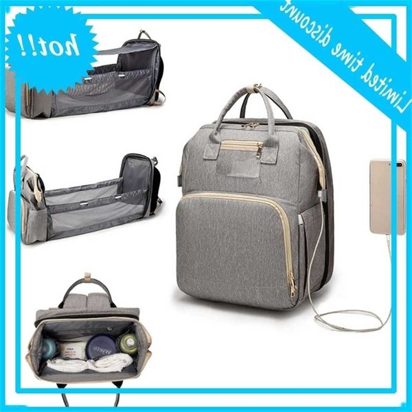 

backpack large trips multifunctional waterproof baby nappy luiertas for papa mama with changing path 5 color