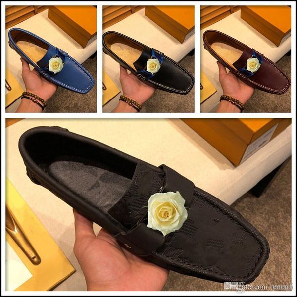 

c1 bs royal blue patent leather loafers men handmade party and prom loafer shoes moccasins men dress shoes 22 11, Black