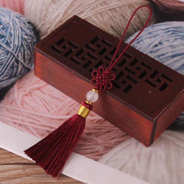 

5pc mini chinese round bead tassel fringe jewelry curtain making decorative accessories diy key bag trim tassels craft pendant h jllcjm