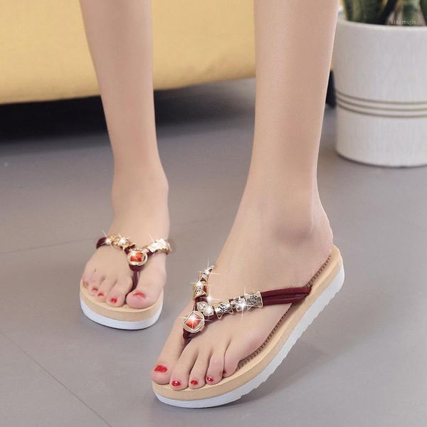 

slipper women flats sandals ladies beach slippers girls flip-flops1, Black;grey