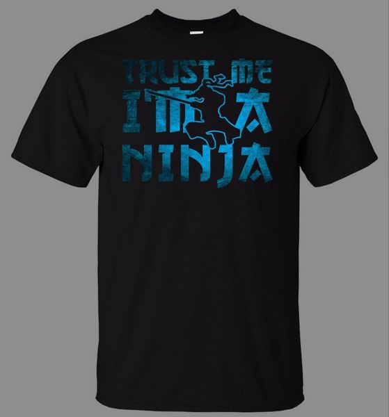 

sport brand clothing 2019 urban kpop tee shirts trust me im a ninja men t shirt clothes printed t-shirts 2019 fashion brand