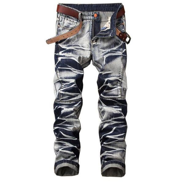 

2021 designer tag denim for men, men's straight pants of men gel1, Blue