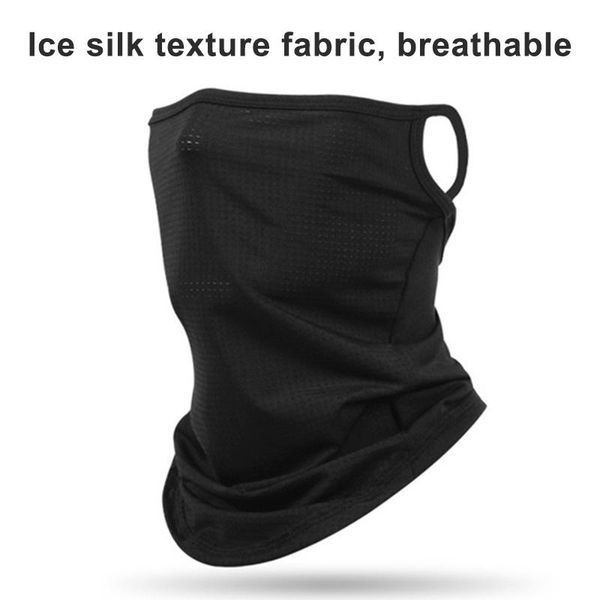 

scarves face cover bandanas uv protection neck gaiter scarf headwear anti dust for outdoors sports xin-, Blue;gray
