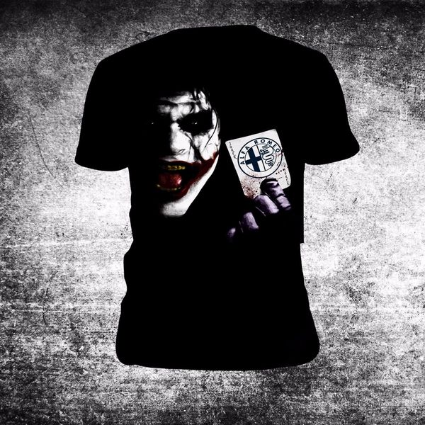 

new summer cool tee shirt t-shirt joker poker romeo power fun mito,spider,159,147, giulia,4c,8c alfa t-shirt sport hooded sweatshirt hoodie