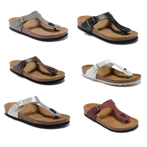 

2021madrid arizona gizeh men women sandals shoes slippers summer flat lady sandals slipperbeach shoes 34-47