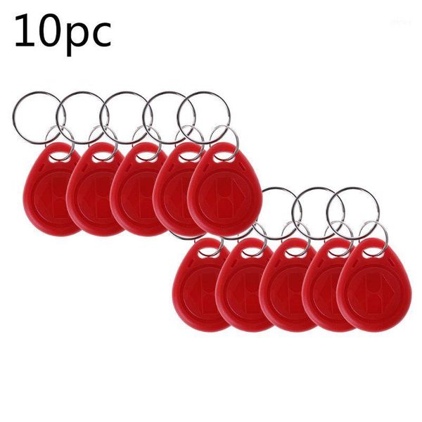 

10 10 pcs duplicator em4305 t5577 clone proximity badge writable rewrite copy 125khz rfid tag llavero porta chave card sticker1