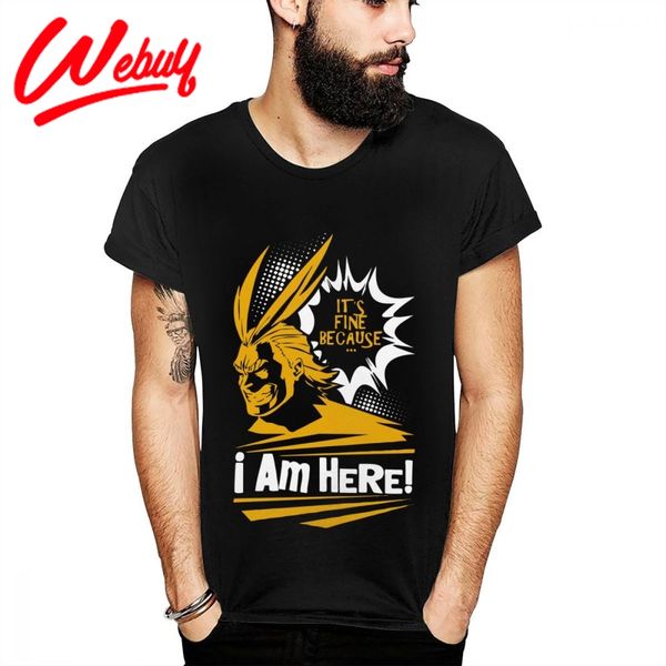 

round collar my hero academia all might cartoon for fashion homme i am here casual new arrival sport hooded sweatshirt hoodie men t shirt