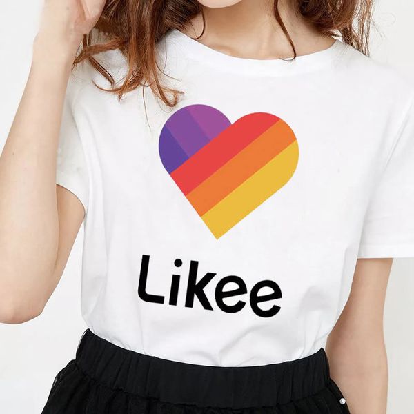 

likee clothing t shirt for boy girl family 2020 summer kid rainbow heart print cotton tee child cotton t-shirt boutique y0121, Blue