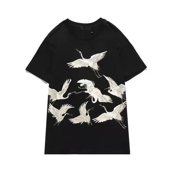 

new fashion brand men's t shirt multicolor women men stylist tshirt pure 2023 cotton tees classic senior designer clothes t-shirt, White;black