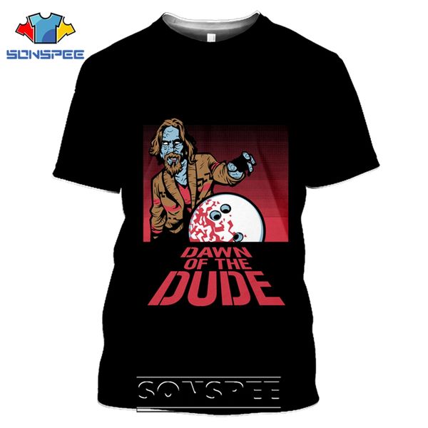 

the big lebowski classic movie 3d print shirts kawaii funny horror men clothing