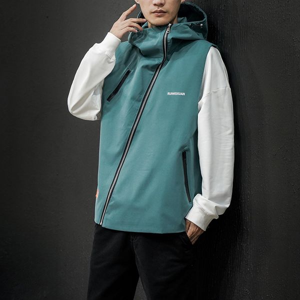 

2021 new autumn spring clothes sleeveless jacket jeans vest thin p size 5xl 6xl 7xl 4yt5, Black;white