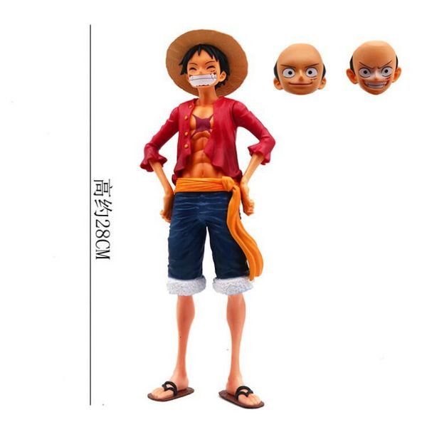

pirate king 85th smiley super large assembly laugh luffy can change face box hand made gift items