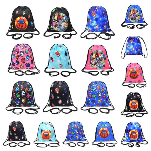 

luxurys designers bags among us purse wallet crossbody bag backpack handbags games among us cartoon polyester drawstring pocket new g12606