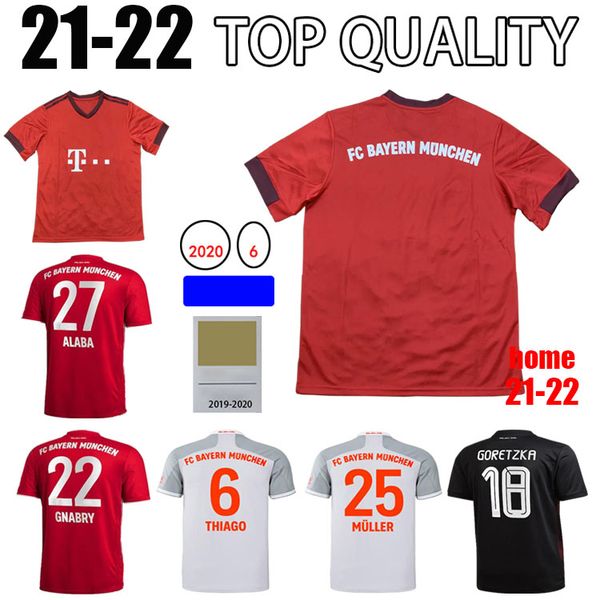 

20 21 lewandowski sane soccer jersey coman munich muller davies football shirt men munchen 2020 2021 humanrace, Black;yellow