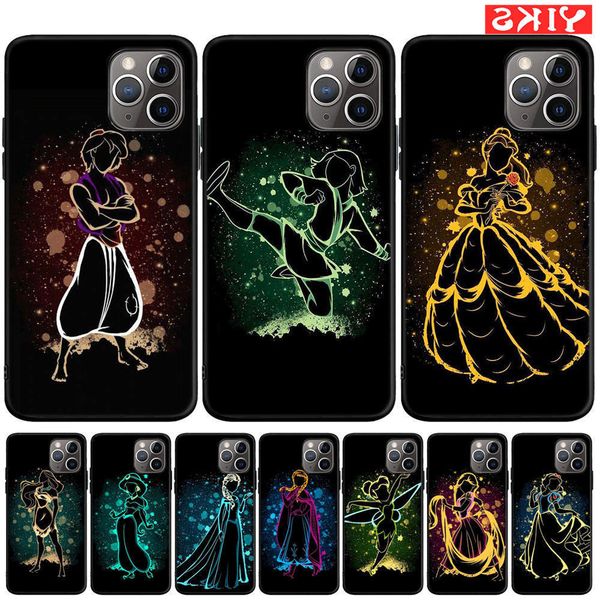 

queen princess alice ariel cartoon phone case for iphone 11 pro xs max x xr 8 7 6 6s plus 5 5s se soft tpu coque fundas