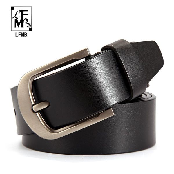 

belts [lfmb]leather belt men male genuine leather strap cowskin men's cummerbunds ceinture homme, Black;brown