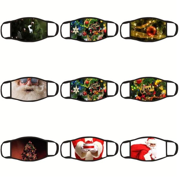 

breathable mask print washable santa dustproof mask claus face creative claus pm2.5 reusable santa fashion christmas ttnt f jkugt