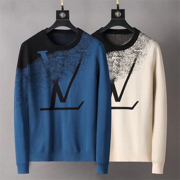 

new men's sweater, full of personality of the fashion trend, european and american style, street art men and women, delivery #85, White;black