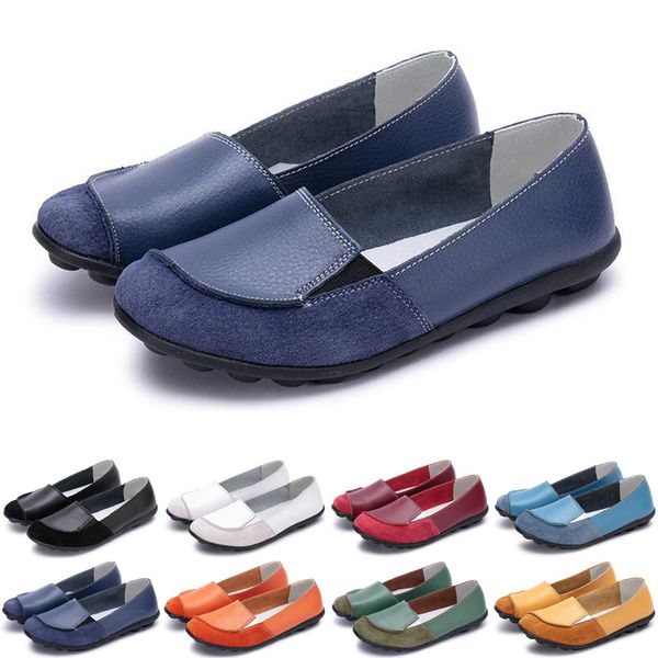 

luxury men casual shoes black white loafers outdoor flat slip on fashion mens trainers sneakers size 36-42 color18