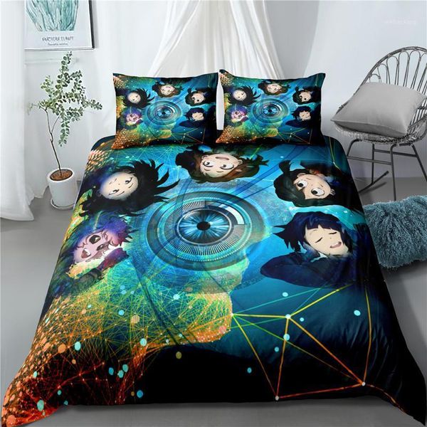 

youth dormitory, single bed quilt, microfiber bed linen, home textiles, colorful hand-painted animal patterns1