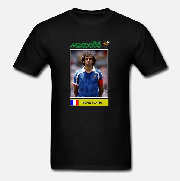 

men t shirt t-shirt michel platini mexico 86 panini tshirts t-shirt sport hooded sweatshirt hoodie