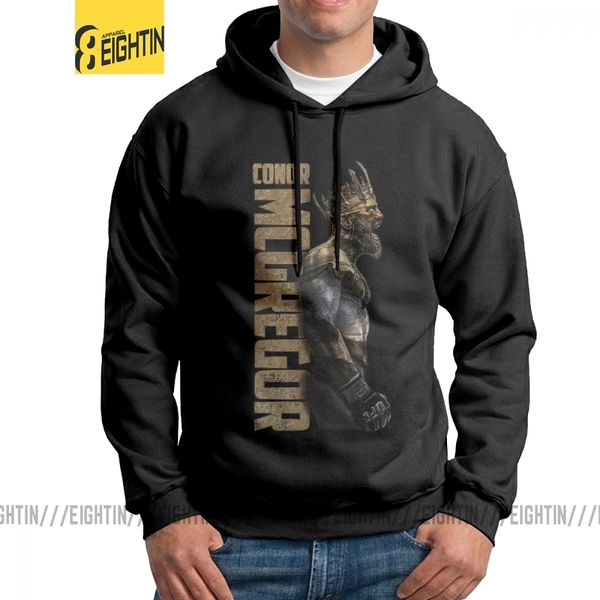 

man hooded sweatshirts the king of ufc conor mcgregor hoodie shirt pure original hip-hop hoodie sport hooded sweatshirt hoodie
