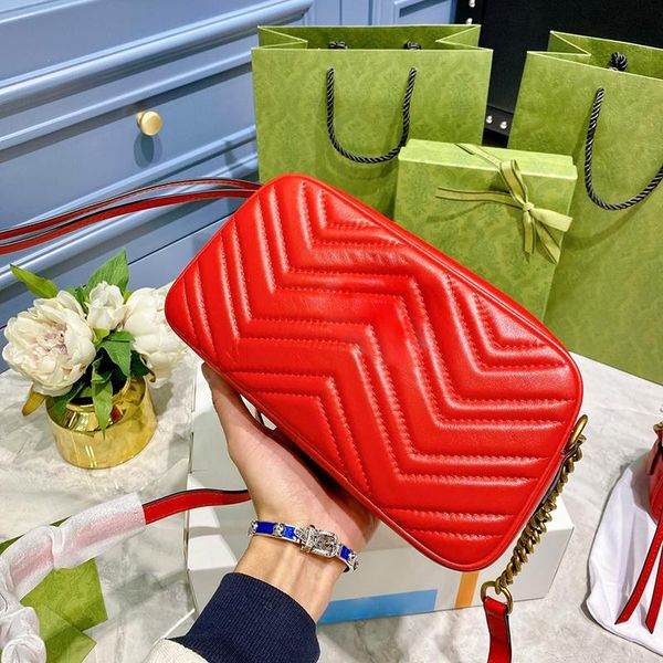 

designer crossbody bag shoulder bags handbag totes luxury purse classic retro softness genuine leather fashion brand different styles with o, Black;red