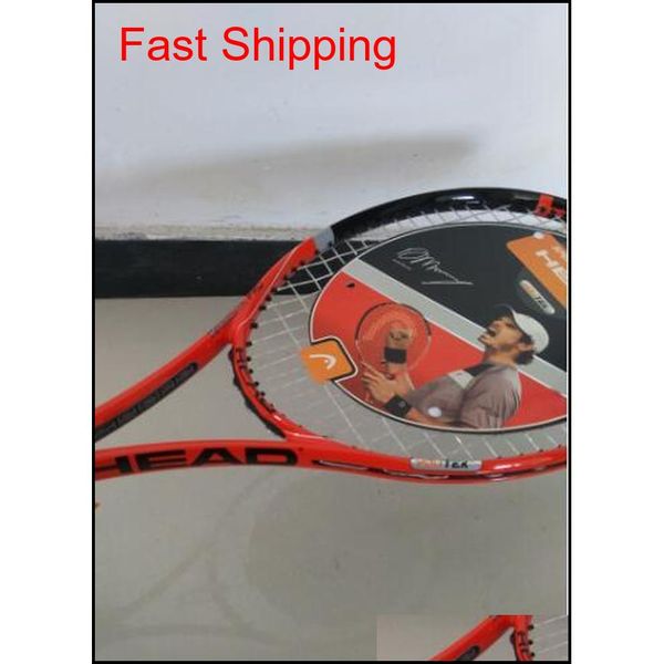 

2016 head tennis racket microgel radical mp l4 carbon fiber tennis racket with bag grip qyljpl mj_fashion