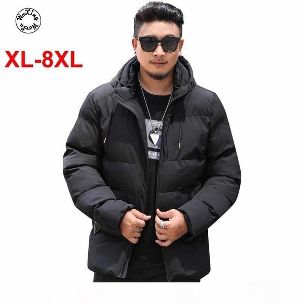 

size hooded parkas business outwear yards fashion jacket padded cotton big coat xl warm men's long 210 sjtbq