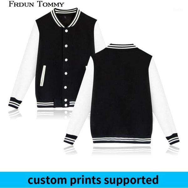 

men's jackets frdun pure color baseball jacket warm collar casual fashion winter/autumn thick plus size coats custom1, Black;brown