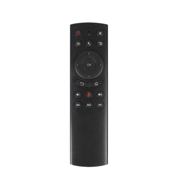 

g20 smart voice remote control ir learning 2.4g wireless air mouse for x96 mini h96 max x99 android tv box