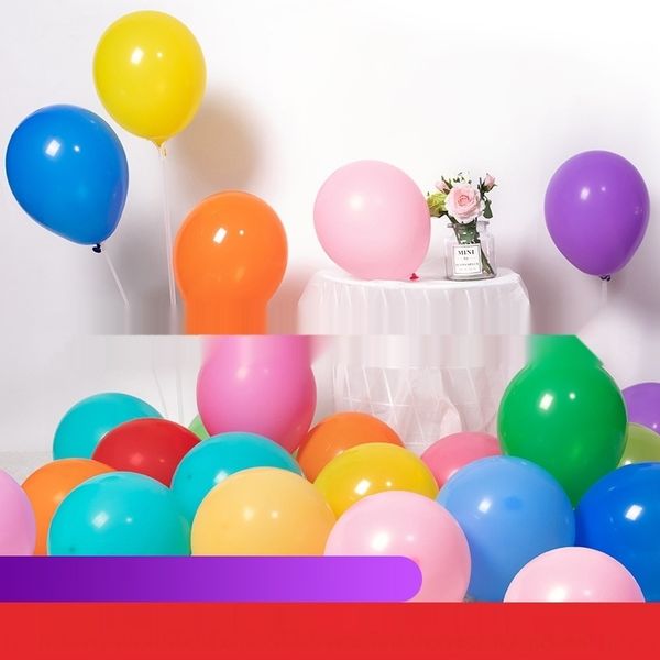 

iecbq thickened explosion-proof 100 balloons children cartoon balloon balloon one year opening decoration old party layout scene 7beea