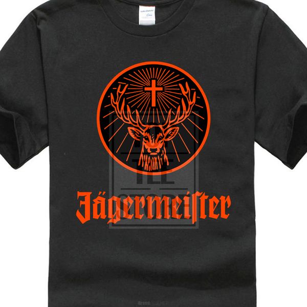 

jagermeister t shirt alcohol drink logo orange printed men's size s 2xl sport hooded sweatshirt hoodie