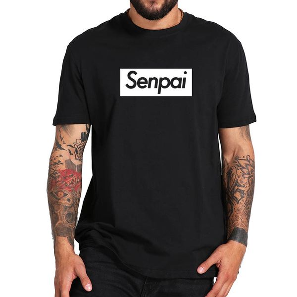 

anime senpai notice me t-shirt japanese letter print cool gifts drop ship eu size sport hooded sweatshirt hoodie