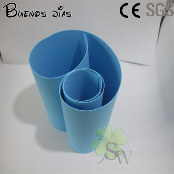 Folha de espessura do céu azul da espessura de 2mm da espessura de 2mm, chapéu material feito à mão do material feito à mão da escola das crianças 50cm * 200cm LJ201114