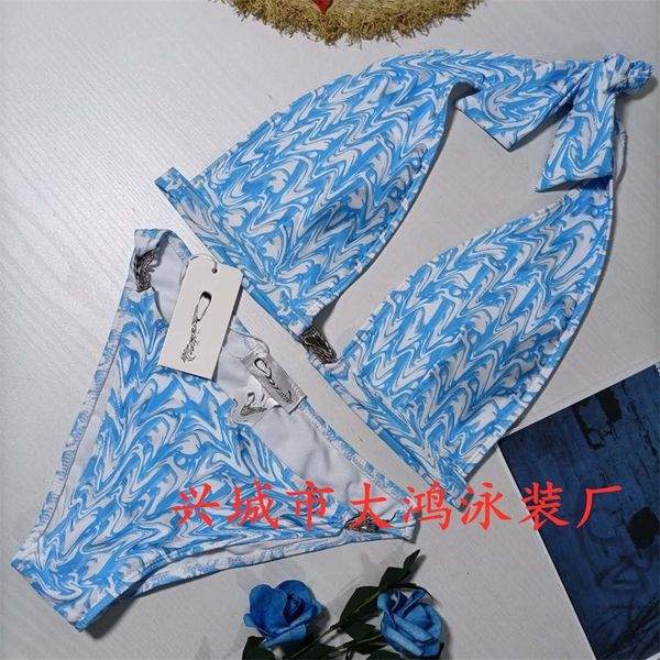 

2020ss bikini brand dahong swimsuit factory hvq6, White;black