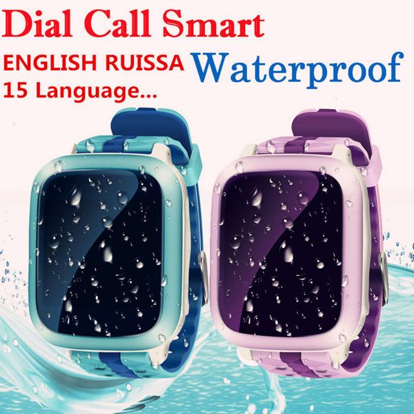

english overseas children's positioning ds18 gps student phone smart watchjk