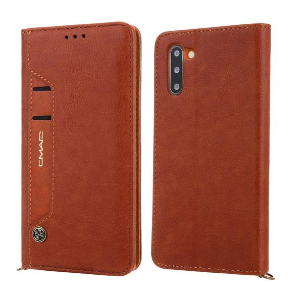 

for galaxy note10 cmai2 kaka series litchi texture horizontal flip leather case with holder card slots