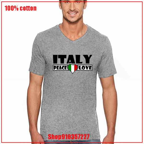 

funny t shirt fashion brand t shirt casual v print with icon italy peace love short sleeve tee shirt sport hooded sweatshirt hoodie