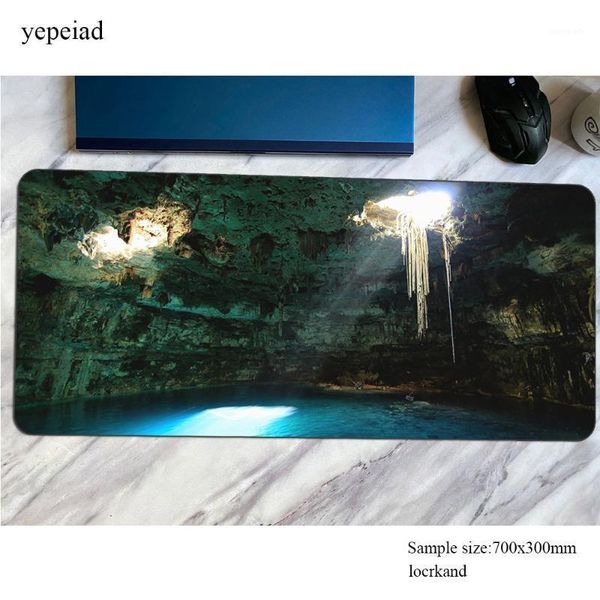 

mouse pads & wrist rests caves pad natural rubber gaming mousepad anime 800x300x4mm office notbook desk mat kawaii padmouse games pc gamer m