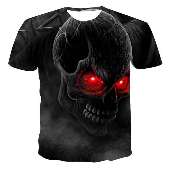 

colorful printing 3d t shirt casual summer style fashion print short sleeve tees men 2021, White;black