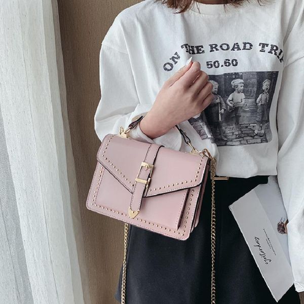 

2020 new handbag shoulder bag small square bag messenger women purses and handbags women