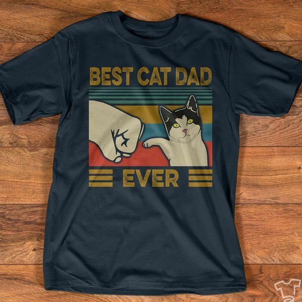 

2020 лучший кот dad ever рубашка спорта толстовка с капюшоном толстовка