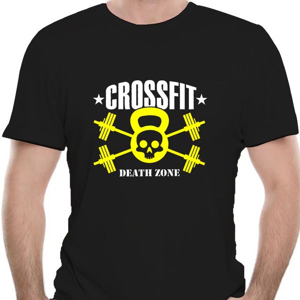 

2019 fashion t-shirt woman crossfit death areas skull gyms trains kettlebell bar tee shirt 0089k sport hooded sweatshirt hoodie