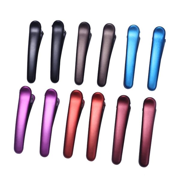 

клип утконос шпилька для волос пластиковых волос для ребёнки модных аксессуаров матового barrettes малого hairgrips 6 цвета 4.8cm sqclqp bde, Black;brown