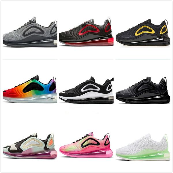 

bubble pack 720 ispa 720-818 mens running shoes triple black gs sea forest clean white aqua cny 720s men women trainers sports sneakers