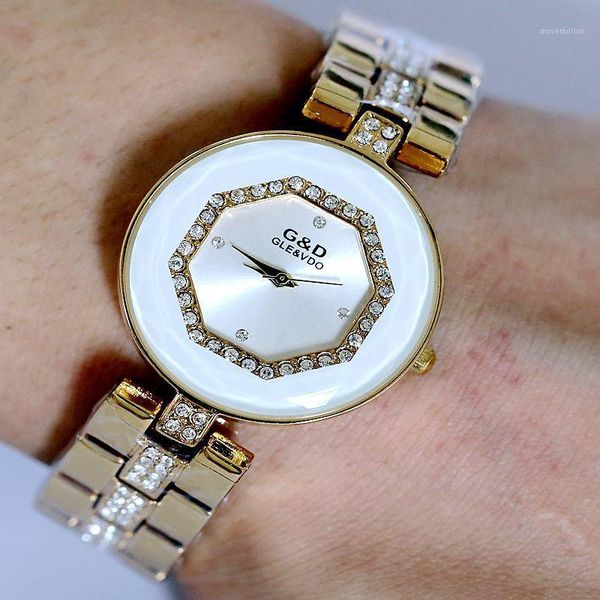 

new 2020 fashion casual 100% real p clock bracelet watch women watches women's quartz wrist watch1, Slivery;brown