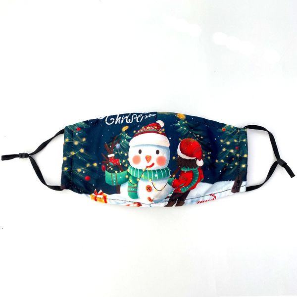 

snowman merry christmas claus mask dustproof santa face happy halloween anti-haze pm2.5 masks free